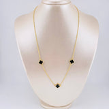 Cadena Aro Seguido Trebol 4.95 g / 50.3 cm / 1.3 mm Oro Amarillo 18K