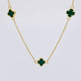 Cadena Aro Seguido Trebol 5.8 g / 50.3 cm / 1.5 mm Oro Amarillo 18K