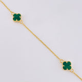 Cadena Aro Seguido Trebol 5.8 g / 50.3 cm / 1.5 mm Oro Amarillo 18K