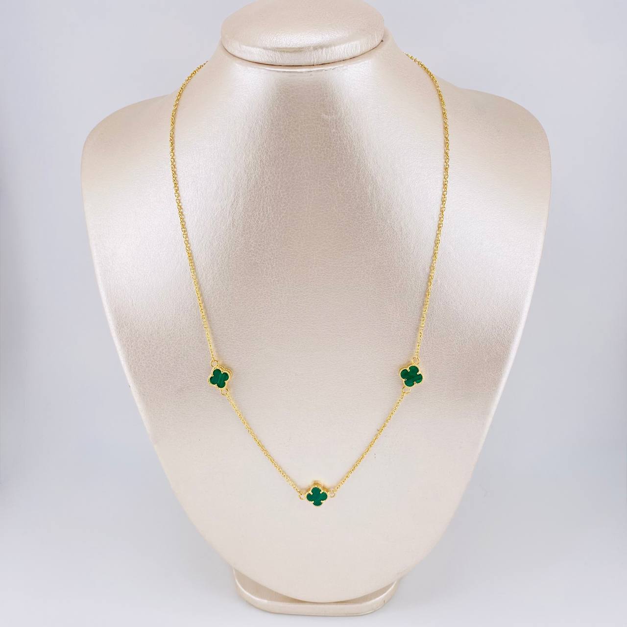 Cadena Aro Seguido Trebol 5.75 g / 50.7 cm / 1.5 mm Oro Amarillo 18K
