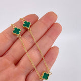 Cadena Aro Seguido Trebol 5.8 g / 50.3 cm / 1.5 mm Oro Amarillo 18K