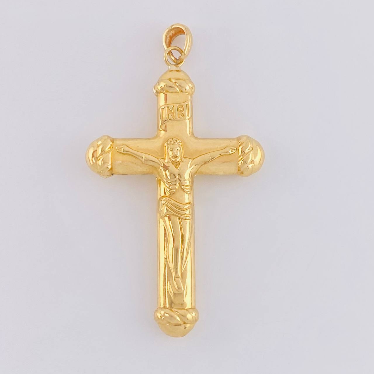 Dije Cruz Cristo 3.1 g / 5.4 cm Oro Amarillo 18K