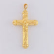 Dije Cruz Cristo 3.1 g / 5.4 cm Oro Amarillo 18K