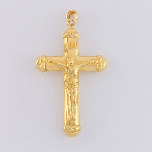 Dije Cruz Cristo 3.1 g / 5.4 cm Oro Amarillo 18K