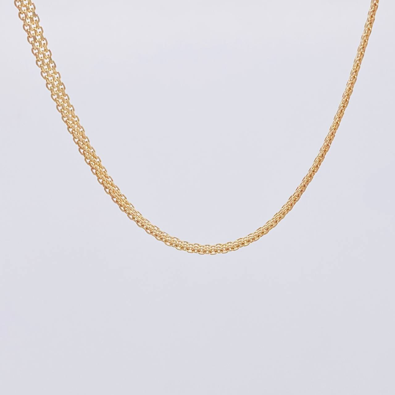 Cadena China 15.05 g / 60.9 cm / 4.5 mm Oro Amarillo 18K