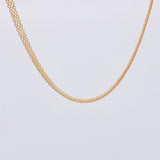 Cadena China 15.05 g / 60.9 cm / 4.5 mm Oro Amarillo 18K