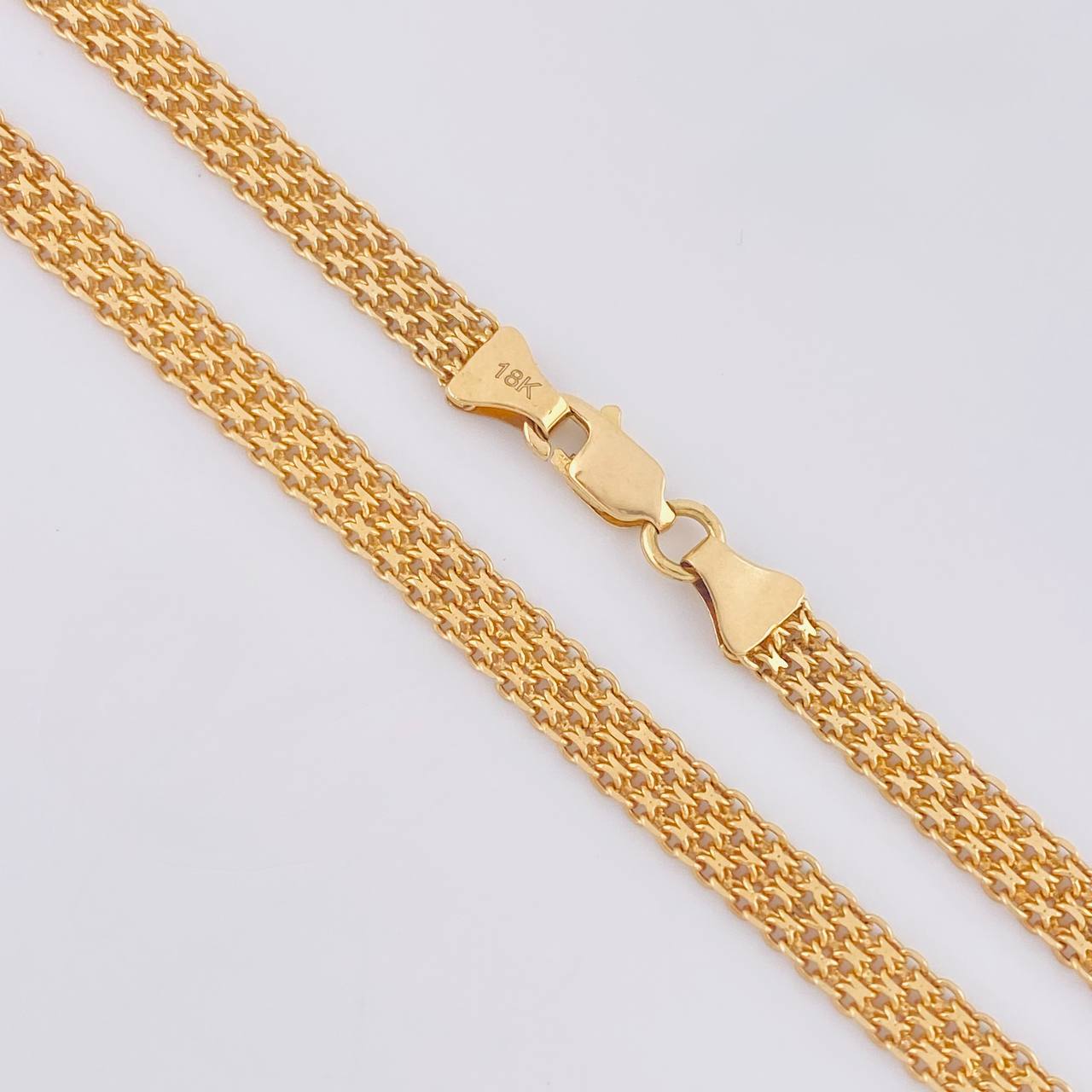 Cadena China 15.05 g / 60.9 cm / 4.5 mm Oro Amarillo 18K