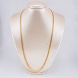 Cadena China 15.05 g / 60.9 cm / 4.5 mm Oro Amarillo 18K