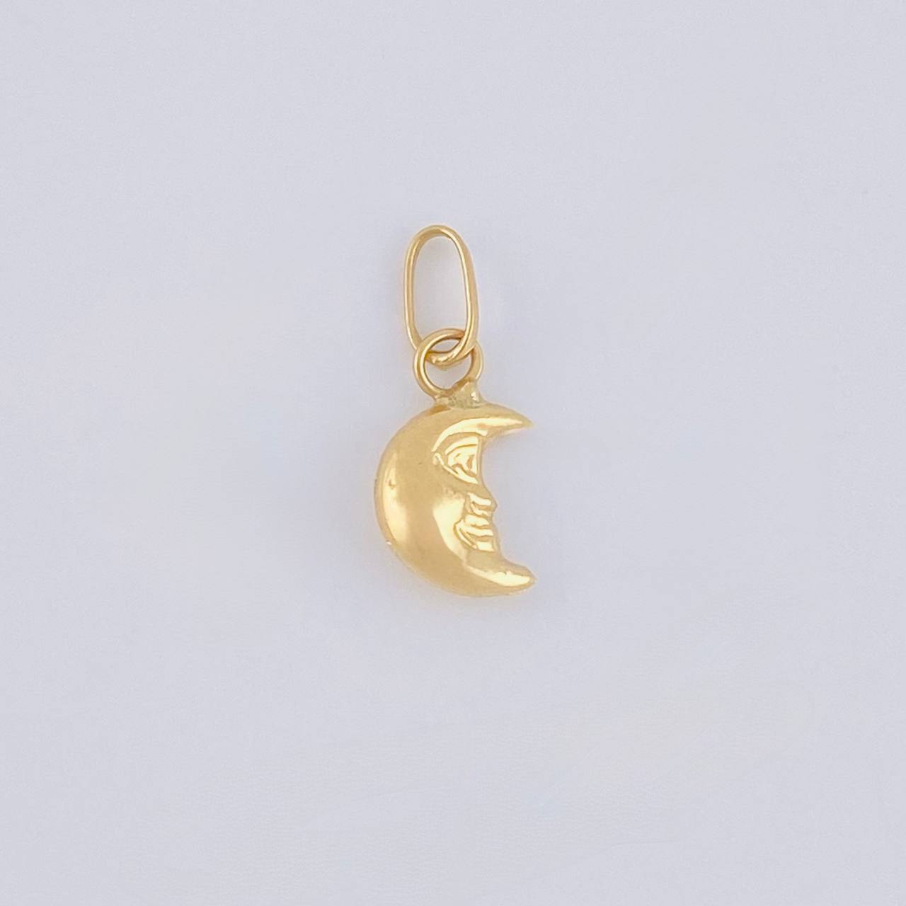 Dije Media Luna 0.2 g / 1.4 cm Oro Amarillo 18K