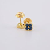 Topos Trebol 1 g / 5.1 mm Oro Amarillo 18K
