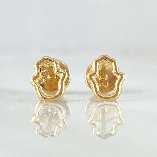 Topos Mano Hamsa 0.5gr / 7.3cm / Oro 18K *