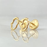 Topos Mano Hamsa 0.5gr / 7.3cm / Oro 18K *