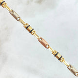 Pulso Rustico 5.45gr / 21cm / Oro 18K