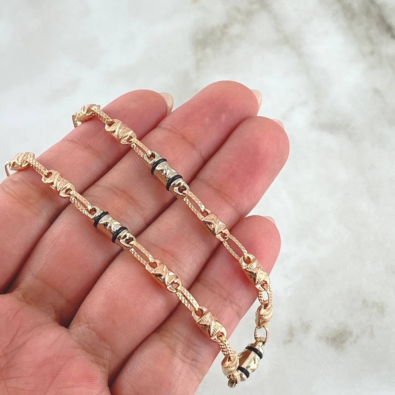 Cadena Rustica 12.05gr / 60cm / Oro 18K