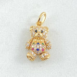Dije Oso 2.4gr / 2cm / Oro 18K