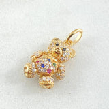Dije Oso 2.4gr / 2cm / Oro 18K