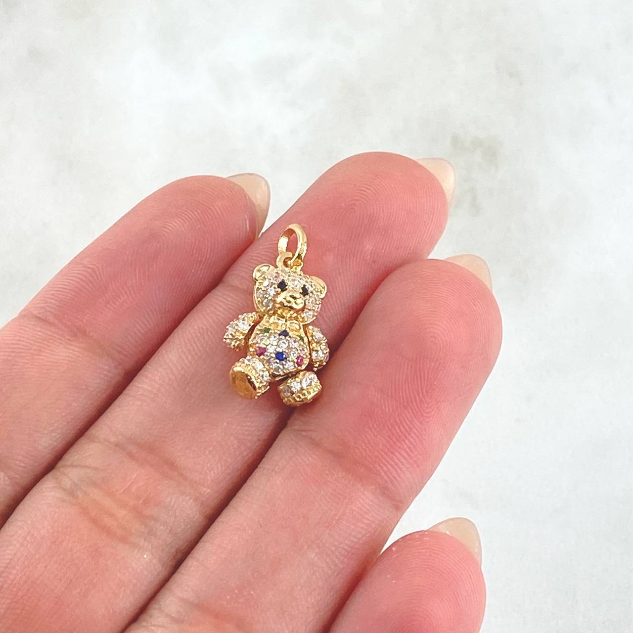 Dije Oso 2.4gr / 2cm / Oro 18K