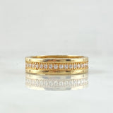 Anillo Rustico 4.2gr / T7 1/2 / Oro 18K