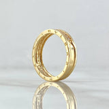 Anillo Rustico 4.2gr / T10 / Oro 18K