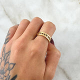 Anillo Rustico 3.85gr / T6 / Oro 18K