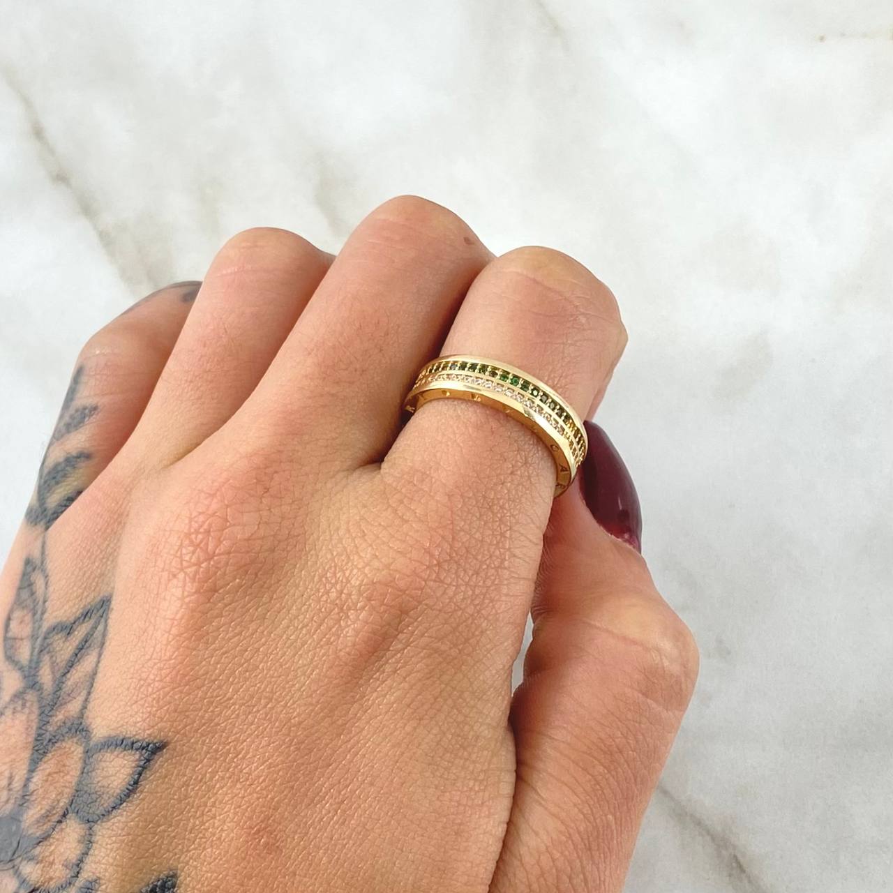 Anillo Rustico 5.2gr / T7 / Oro 18K
