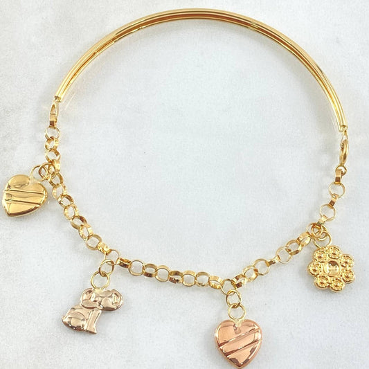 Pulso Charms 5.8gr / 19cm / Oro 18K ©