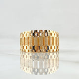 Anillo Maya Rustico 4.8gr / T7 3/4 / Oro 18K ©