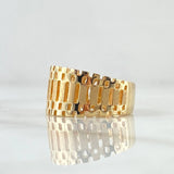 Anillo Maya Rustico 4.8gr / T7 3/4 / Oro 18K ©