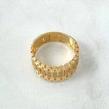 Anillo Maya Rustico 4.8gr / T7 3/4 / Oro 18K ©