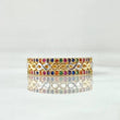 Anillo Infinito Doble Carril 2.9gr / T6 1/4 / Oro 18K ©