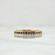 Anillo Medio Carril Grueso 2.55gr / T7 / Oro 18K ©