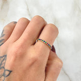 Anillo Media Churumbela 1.5gr / T6 3/4 / Oro 18K *