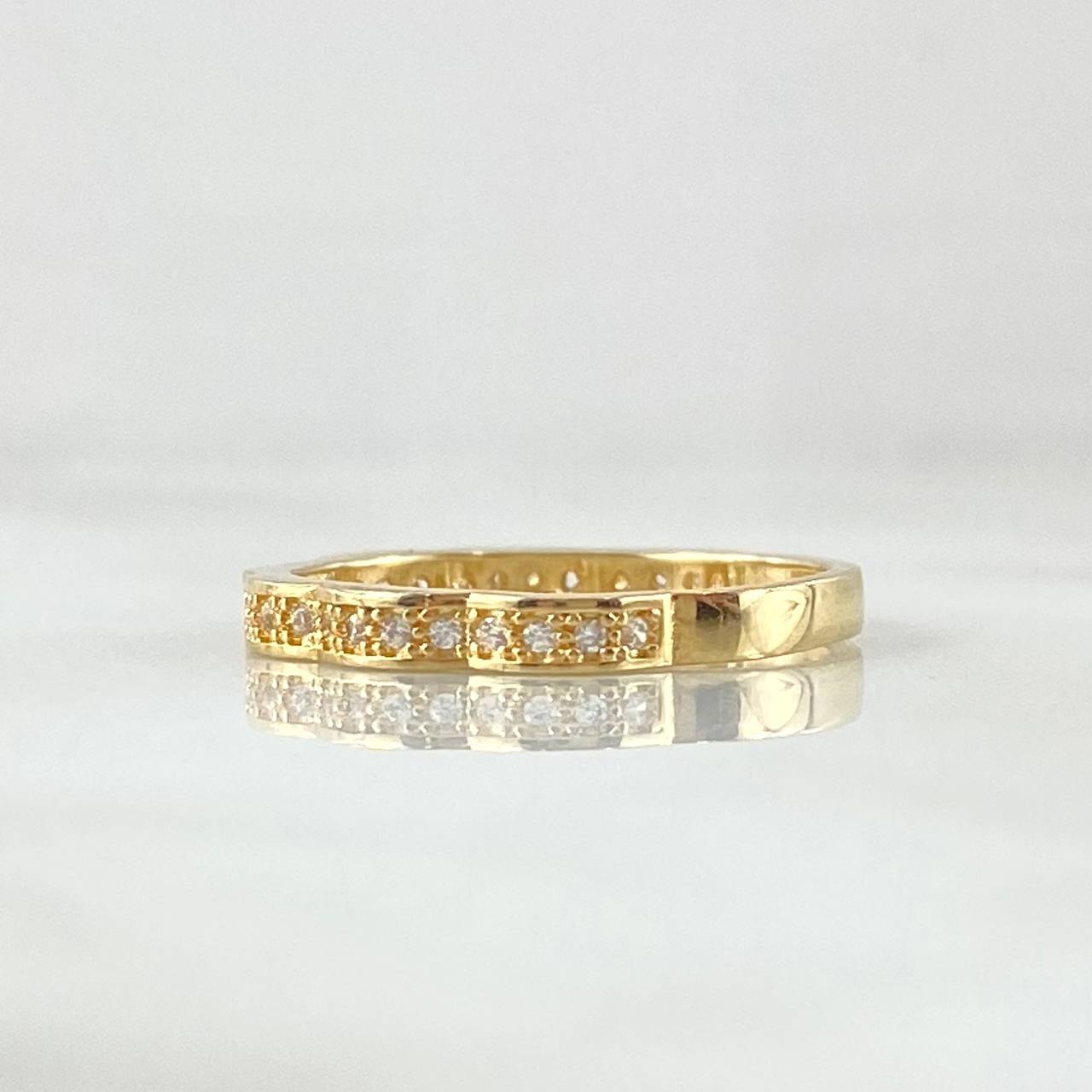 Anillo Carril Olas 2gr / T6 1/4 / Oro 18K ©