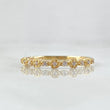Anillo Carril De Flores 1.3gr / T6 1/4 / Oro 18K