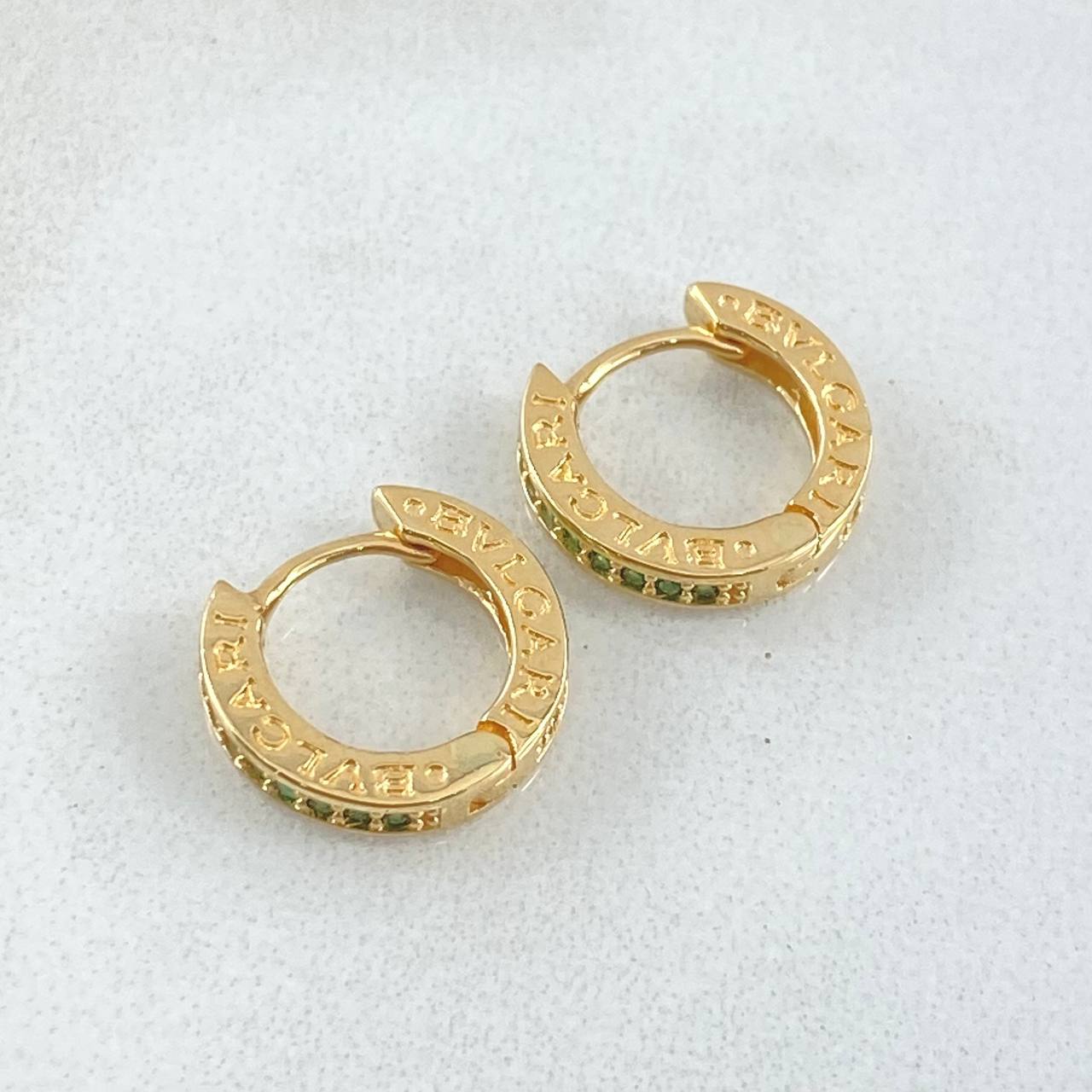 Candongas Rustico 2.4gr / 1.2cm / Oro 18K ©