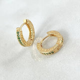 Candongas Rustico 2.4gr / 1.2cm / Oro 18K ©