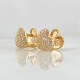 Candongas Corazon 4.55gr / 1cm / Oro 18K ©