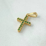 Dije Cruz Tupida 1.3gr / 2.4cm / Oro 18K ©