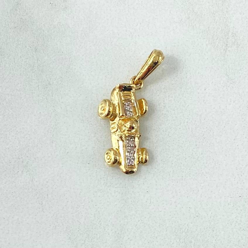 Dije Carro 1.55gr / 2.5cm / Oro 18K ©