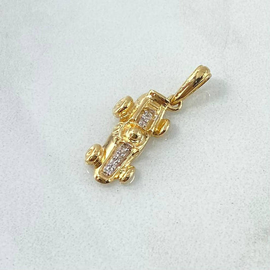 Dije Carro 1.55gr / 2.5cm / Oro 18K ©