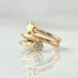 Piercing Earcuff Estrella 1gr / 1cm / Oro 18K ©