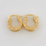 Candongas Bv 4.45 g / 1.5 cm Oro Amarillo 18K