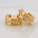 Candongas Bv 4.55 g / 1.5 cm Oro Amarillo 18K