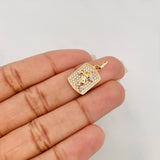 Dije Caballo 2.55 g / 2.3 cm Tres Oros 18K