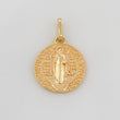 Dije San Benito 2.25 g / 2.5 cm Oro Amarillo 18K