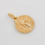 Dije San Benito 2.25 g / 2.5 cm Oro Amarillo 18K