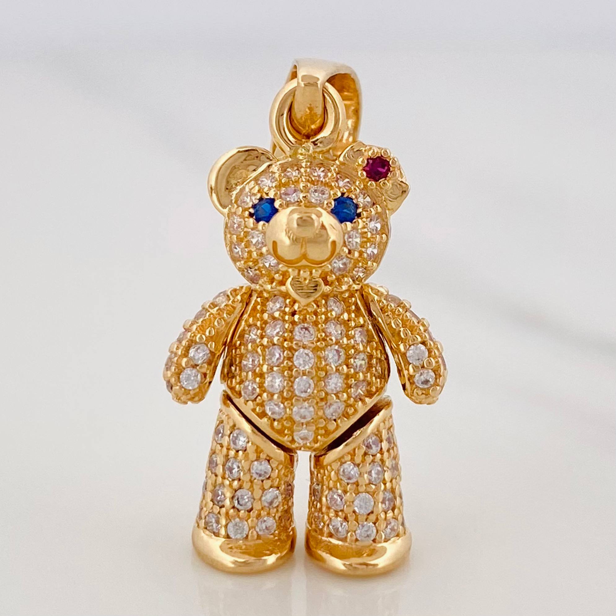 Dije Oso Articulado 4.65 g / 3 cm Oro Amarillo 18K