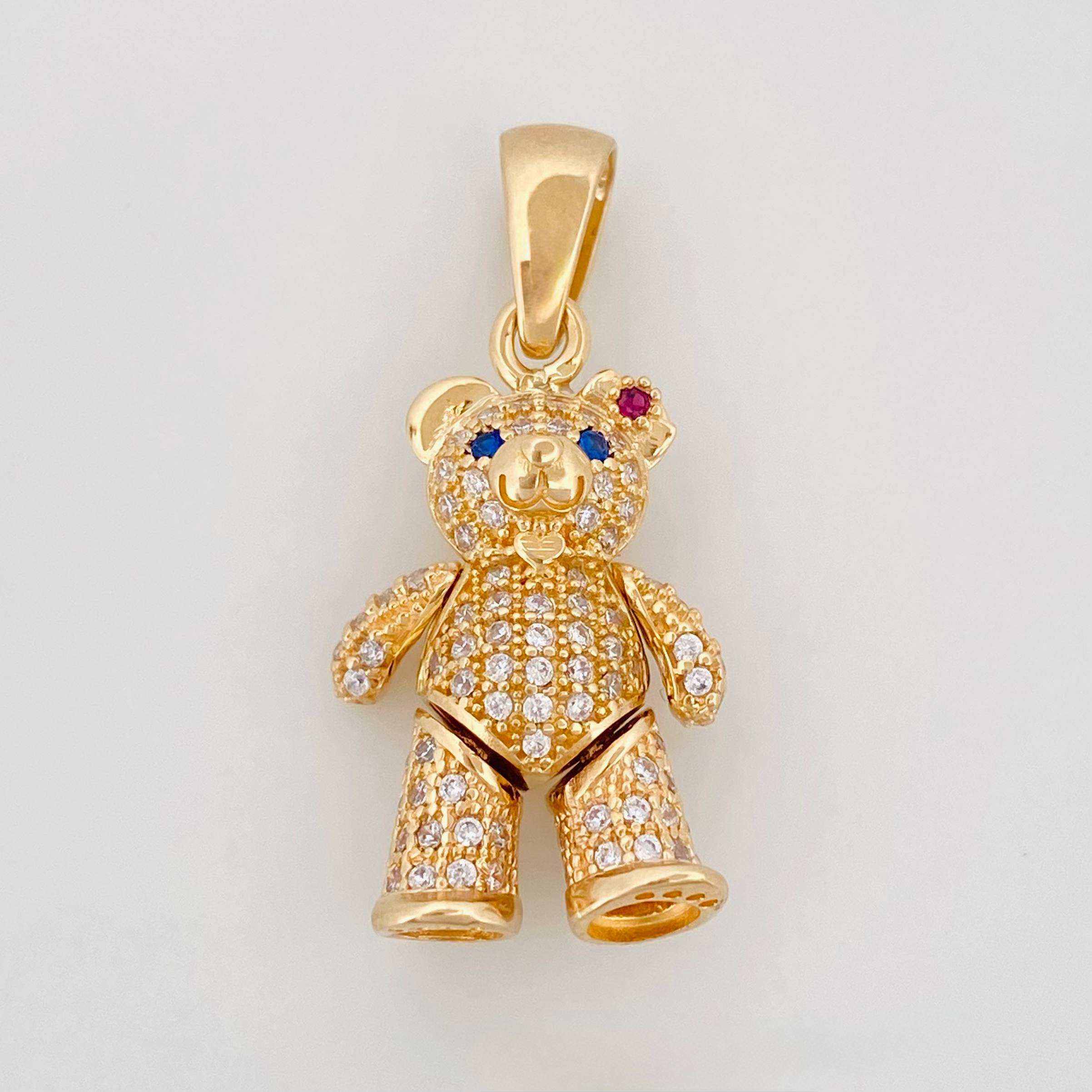 Dije Oso Articulado 4.65 g / 3 cm Oro Amarillo 18K
