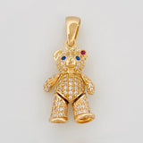 Dije Oso Articulado 4.65 g / 3 cm Oro Amarillo 18K