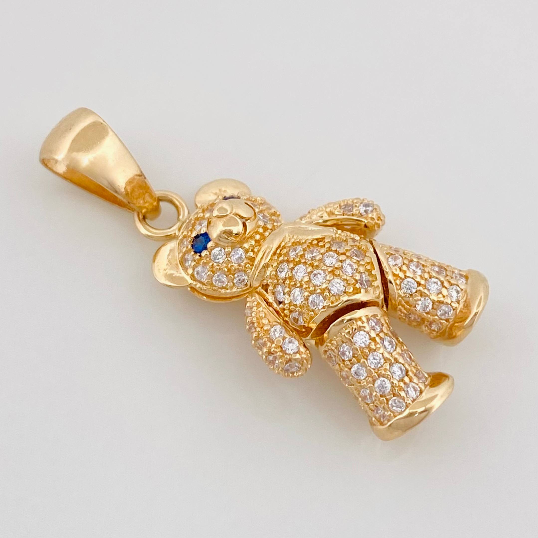 Dije Oso Articulado 4.9 g / 3 cm Oro Amarillo 18K